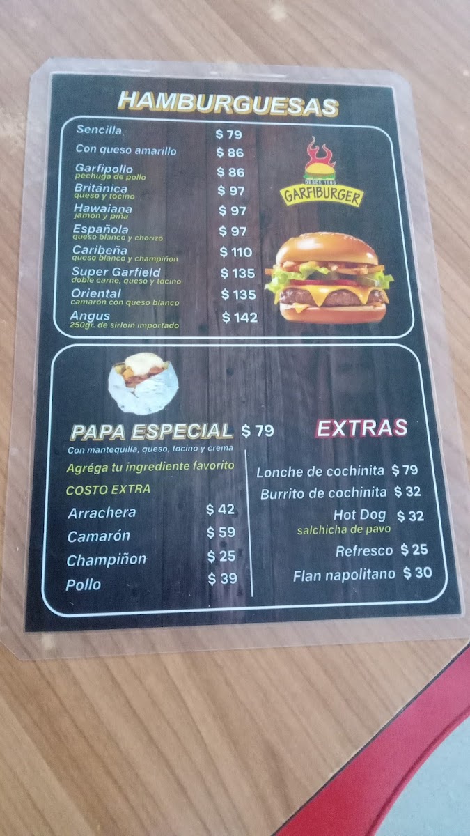 Garfiburger Menu - Image 2
